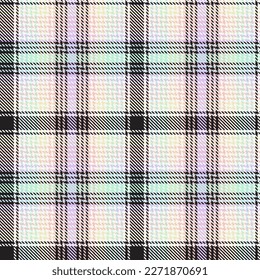 Rainbow Pastel Plaid seamless pattern for fashion textiles and graphics