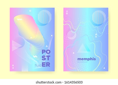Rainbow Pastel Shape. Abstract Gradient Illustration. Wave Design. Music Placard. Magic Pastel Flow. Blue Abstract Memphis Background. Unicorn Liquid Design. Hologram Pattern. Pastel Fluid.