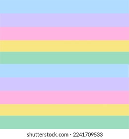Patrón sin soldadura de la línea horizontal de la línea de inclinación del arco iris Pastel de inclinación