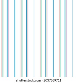 Rainbow Pastel vertical striped seamless pattern background suitable for fashion textiles, graphics