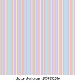 Rainbow Pastel vertical striped seamless pattern background suitable for fashion textiles, graphics