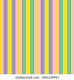Rainbow Pastel vertical striped seamless pattern background suitable for fashion textiles, graphics