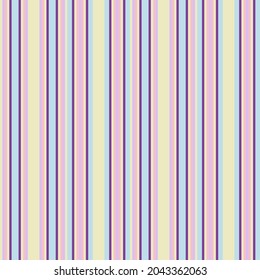 Rainbow Pastel vertical striped seamless pattern background suitable for fashion textiles, graphics