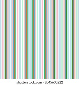 Rainbow Pastel vertical striped seamless pattern background suitable for fashion textiles, graphics