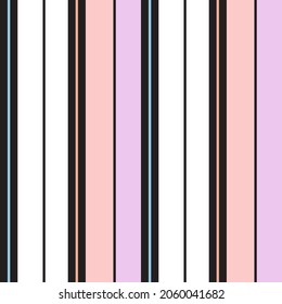 Rainbow Pastel vertical striped seamless pattern background suitable for fashion textiles, graphics