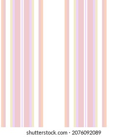 Rainbow Pastel vertical striped seamless pattern background suitable for fashion textiles, graphics