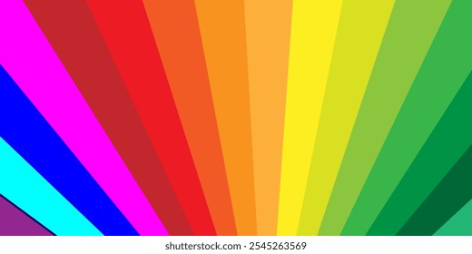 Regenbogenmuster, Hintergrundbild eps10