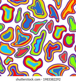 rainbow pattern. Bright summer pattern seamless. Summer trending design. Summer 2021. gay pride colors. lgbt.