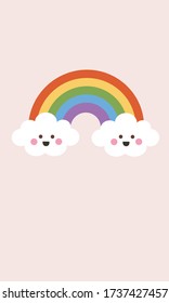 Patrón arcoiris, Ilustración de fondo arcoiris.
