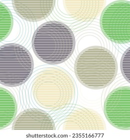 Rainbow Pattern Cute Design. Seamless Holiday Ball. pattern in multi-colored polka dots Multi-colored elements, stars, circles.