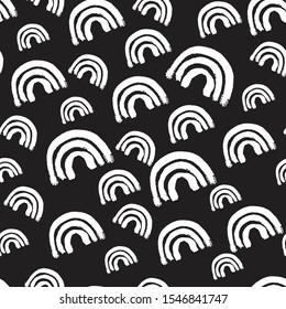 
rainbow in pattern in vector