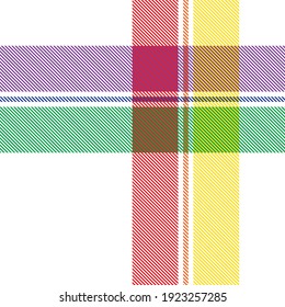 Rainbow Plaid, checkered, tartan seamless pattern suitable for fashion textiles and graphics
