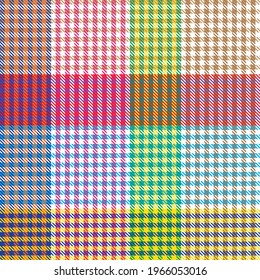 Rainbow Plaid, checkered, tartan seamless pattern suitable for fashion textiles and graphics