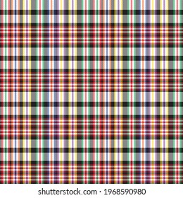 Rainbow Plaid, checkered, tartan seamless pattern suitable for fashion textiles and graphics