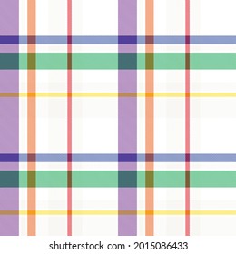 Rainbow Plaid, checkered, tartan seamless pattern suitable for fashion textiles and graphics