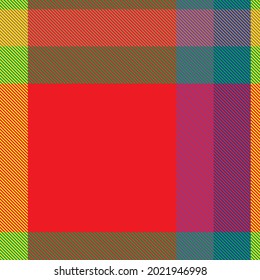 Rainbow Plaid, checkered, tartan seamless pattern suitable for fashion textiles and graphics