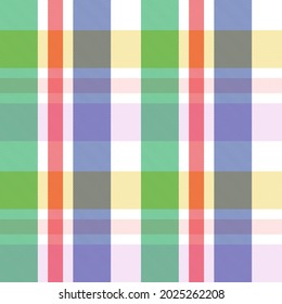 Rainbow Plaid, checkered, tartan seamless pattern suitable for fashion textiles and graphics