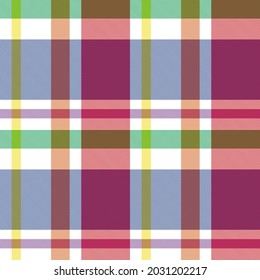 Rainbow Plaid, checkered, tartan seamless pattern suitable for fashion textiles and graphics