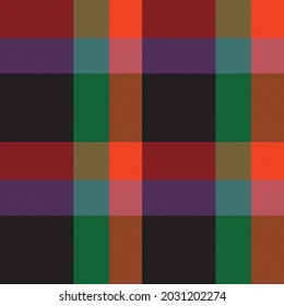 Rainbow Plaid, checkered, tartan seamless pattern suitable for fashion textiles and graphics