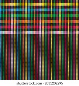 Rainbow Plaid, checkered, tartan seamless pattern suitable for fashion textiles and graphics