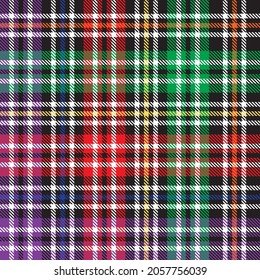 Rainbow Plaid, checkered, tartan seamless pattern suitable for fashion textiles and graphics