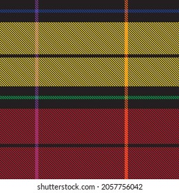 Rainbow Plaid, checkered, tartan seamless pattern suitable for fashion textiles and graphics