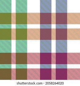 Rainbow Plaid, checkered, tartan seamless pattern suitable for fashion textiles and graphics