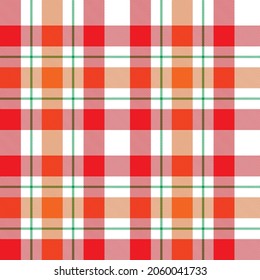 Regenbogen-Plaid, karierte, nahtlose Tartan-Muster, geeignet für Modetextilien und Grafiken