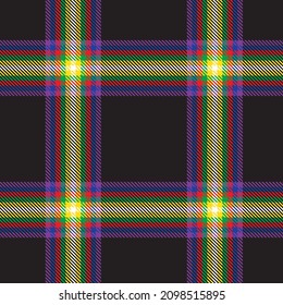Placa de arcoiris, de cuadros, sin soldadura de color escocés, adecuada para textiles y gráficos de moda