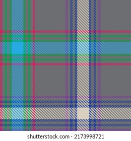 Rainbow Plaid, checkered, tartan seamless pattern for fashion textiles and graphics