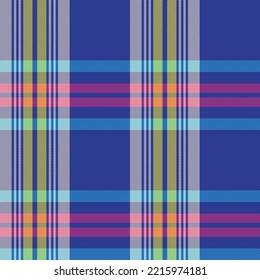 Rainbow Plaid, checkered, tartan seamless pattern suitable for fashion textiles and graphics