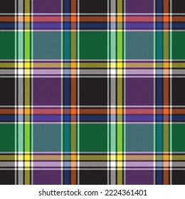 Rainbow Plaid, checkered, tartan seamless pattern suitable for fashion textiles and graphics