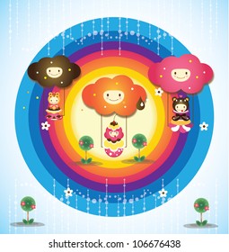 rainbow playground
