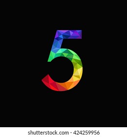 rainbow polygon number five