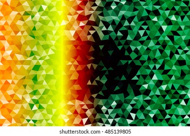 Rainbow polygonal background. triangles. colors of rainbow. vector illustration. for the design, printing, wallpaper, presentations
