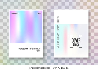 Cartel del arco iris. Patrón de color. Prospecto degradado púrpura. Pantalla gráfica. Fondo de neón. Plantilla de prisma aislada. Concepto digital. Póster de arco iris violeta