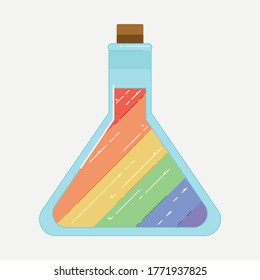 rainbow potion, magic, spells and wizards
