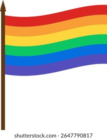 Rainbow Pride Flag a Symbol of Equality and Celebration