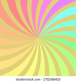 Rainbow rays luxury abstract background textures wallpaper vector illustration graphic design 