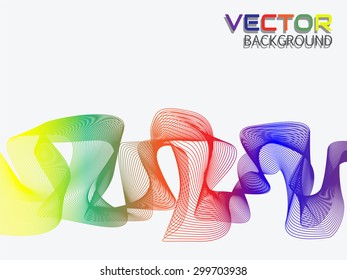 RAINBOW RIBBON EFFECT 17