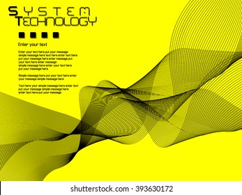 RAINBOW RIBBON EFFECT YELLOW