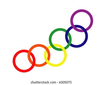 Rainbow Rings