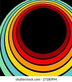 Rainbow rounds VECTOR