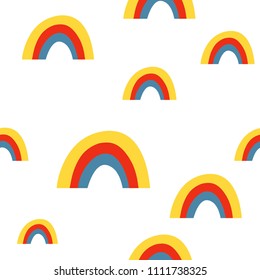 rainbow seamless pattern