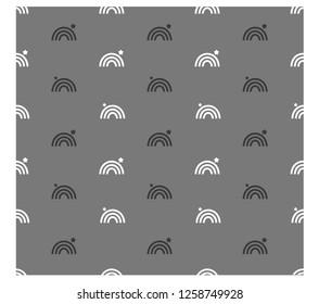 Rainbow seamless pattern
