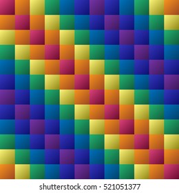 Rainbow seamless pattern. Rainbow abstract background. Rainbow vector colors.