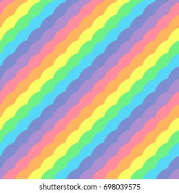 Rainbow seamless pattern. Rainbow abstract background. Rainbow vector colors.