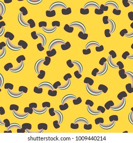 Rainbow seamless pattern. Rainbows design for textile, interior design, linens, etc. Cute abstract kids background.