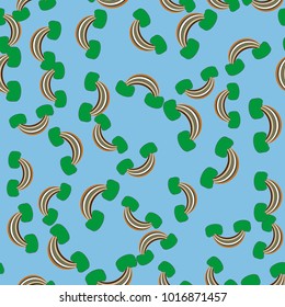 Rainbow seamless pattern. Rainbows design for textile, interior design, linens, etc. Cute abstract kids background.