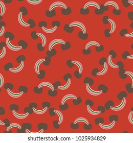 Rainbow seamless pattern. Rainbows design for textile, interior design, linens, etc. Cute abstract kids background.